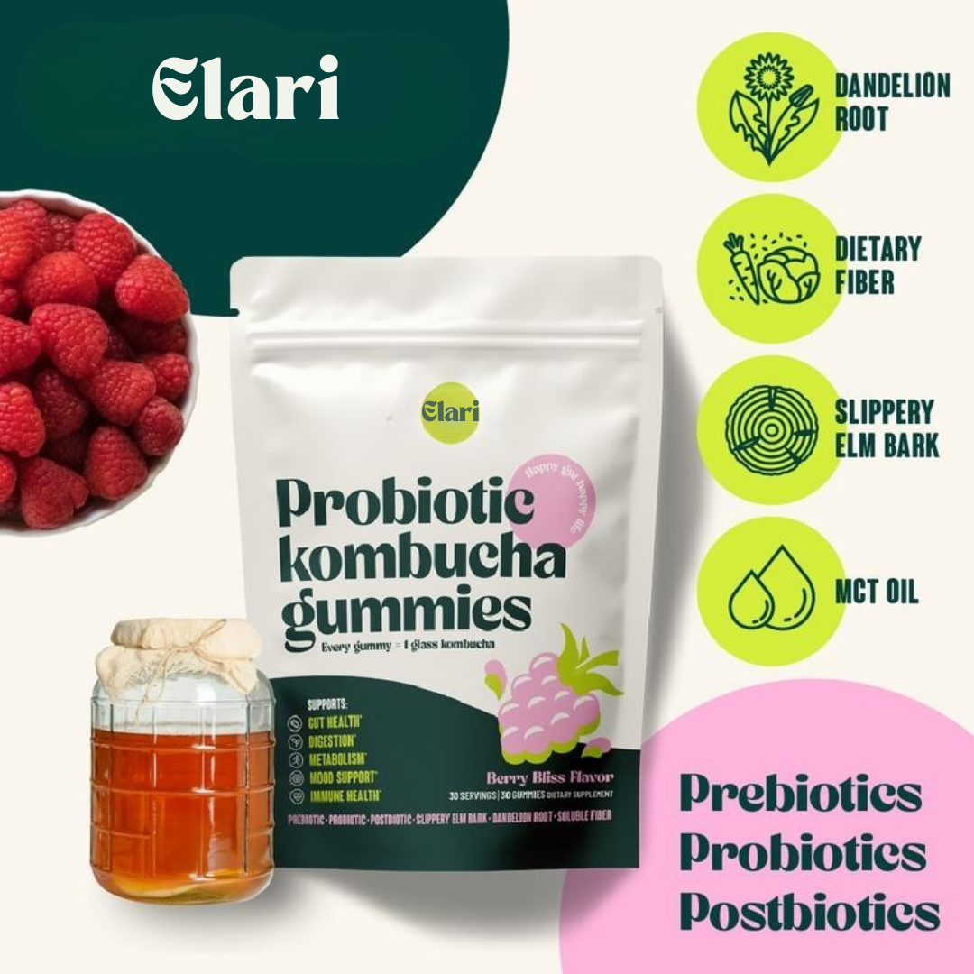 Kombucha Gummies - Elmora