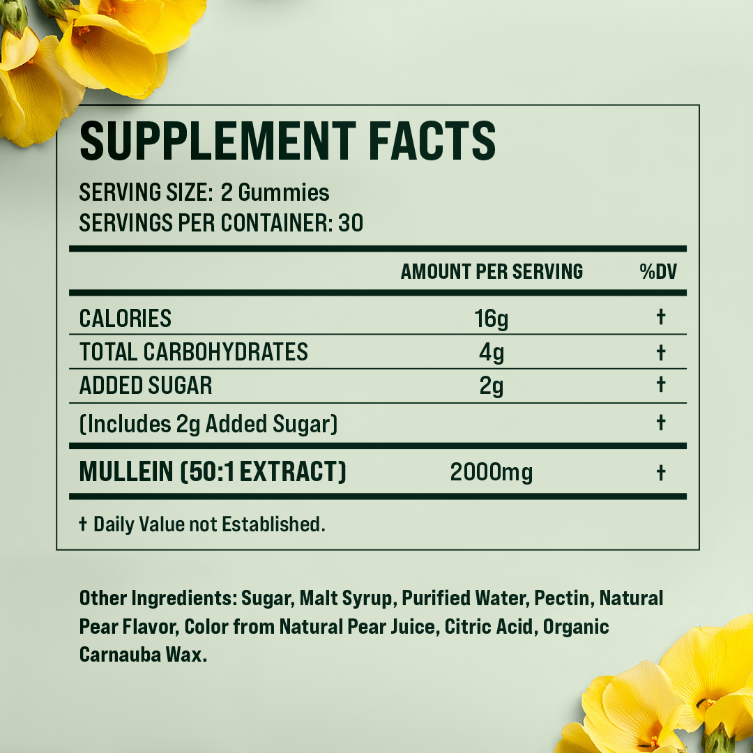 Mullein Gummies - Elmora